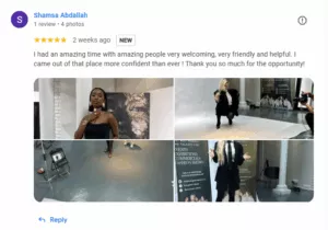 ET modeling course student testimonial 12