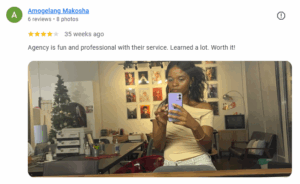 ET modeling course student testimonial 23