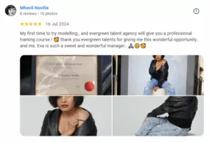 ET modeling course student testimonial 33